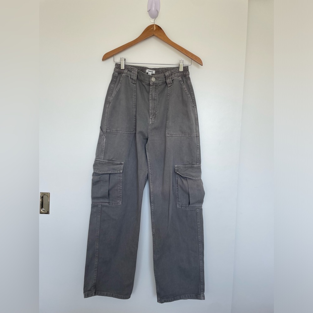 Garage Charcoal Cargo Pants